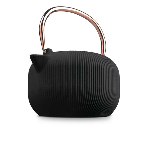 BH/8941, Tetera de hierro fundido de 1 l, Negra, Oro rosa, Tetera, Hierro fundido, Tetera de hierro fundido, Electrodomésticos, Hierro