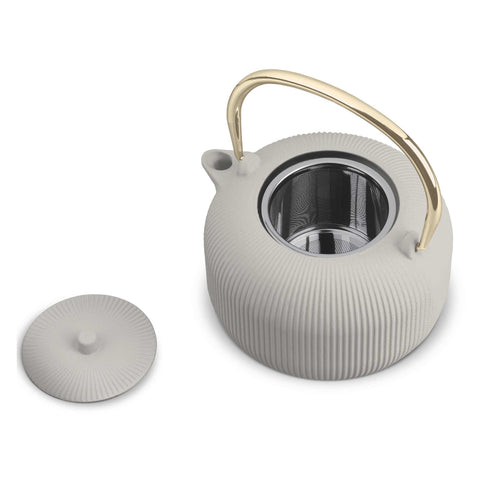  BH/8943, Tetera de hierro fundido 1L, Crema mate, Tetera, Hierro fundido, Tetera de hierro fundido, Electrodomésticos, Plancha