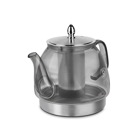 Tetera De Cristal Con Filtro 1,2L Apta Para Inducción