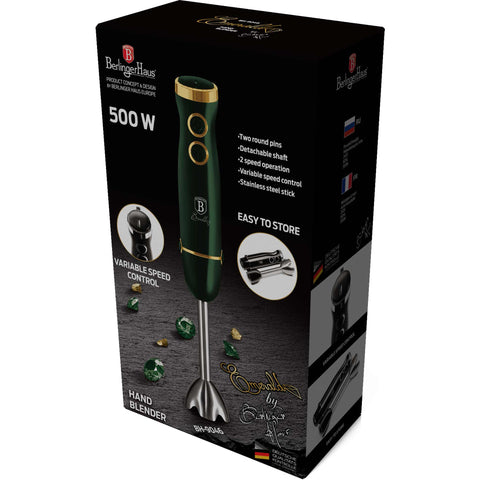  BH/9046, Batidora de mano, Esmeralda, Verde, Eléctrica, Batidora de inmersión, Electrodomésticos de cocina