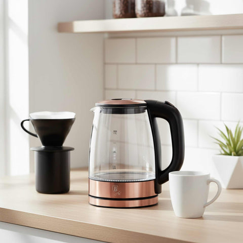 Glass electric kettle