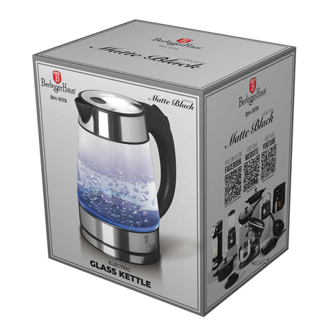  BH/9119, Hervidor eléctrico de vidrio, Acero inoxidable, Hervidor eléctrico c., Eléctrico, Electrodomésticos de cocina, Hervidor