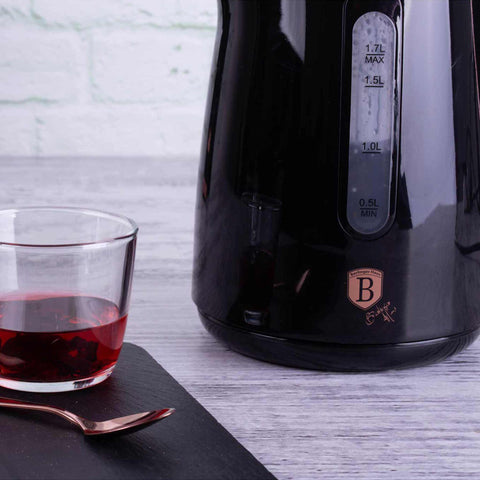  BH/9132, Hervidor eléctrico, Negro, Oro rosa, Hervidor eléctrico e., Eléctrico, Electrodomésticos de cocina, Hervidor
