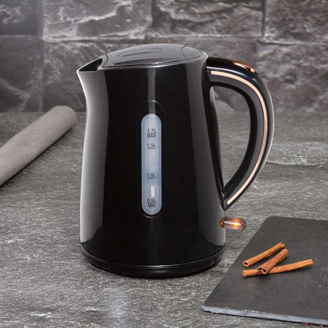  BH/9132, Hervidor eléctrico, Negro, Oro rosa, Hervidor eléctrico e., Eléctrico, Electrodomésticos de cocina, Hervidor