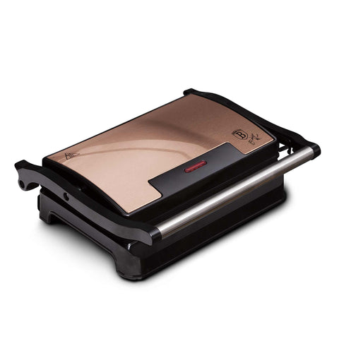  BH/9141, Parrilla eléctrica, Oro rosa, Parrilla eléctrica c., Eléctrica, Parrilla eléctrica de mesa, Parrilla de interior, Parrilla de contacto, Parrillas y barbacoa