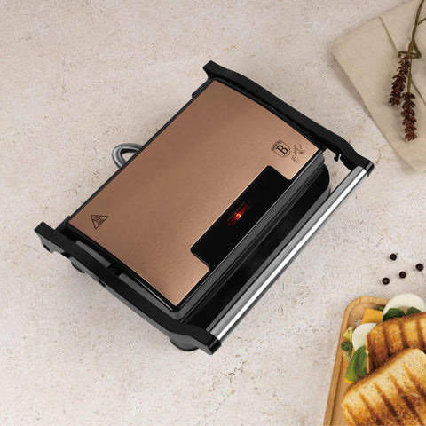  BH/9141, Parrilla eléctrica, Oro rosa, Parrilla eléctrica c., Eléctrica, Parrilla eléctrica de mesa, Parrilla de interior, Parrilla de contacto, Parrillas y barbacoa