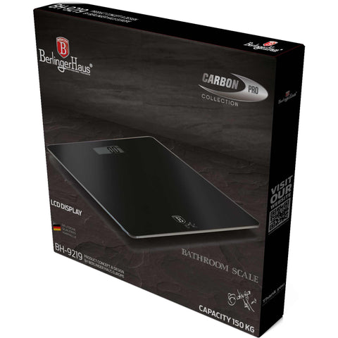  BH/9219, Báscula digital de baño de cristal, capacidad 150 kg, gris oscuro, báscula de baño, eléctrica/batería, báscula digital de baño, utensilios de cocina
