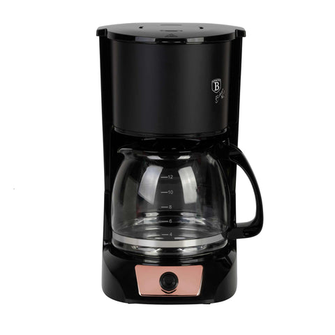 Cafetera eléctrica, eléctrica, cafetera eléctrica, negra, oro rosa, NUEVA, BH/9255