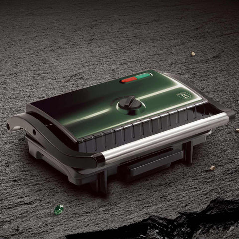  BH/9272, Parrilla eléctrica con bandeja recogedora de aceite, Esmeralda, Verde, parrilla eléctrica a., eléctrica, parrilla eléctrica de mesa, parrilla de interior, parrilla de contacto, Parrillas y barbacoa, Parrilla eléctrica