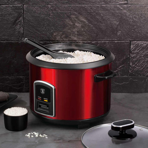  BH/9275, Olla arrocera eléctrica, color burdeos, roja, eléctrica, electrodomésticos de cocina