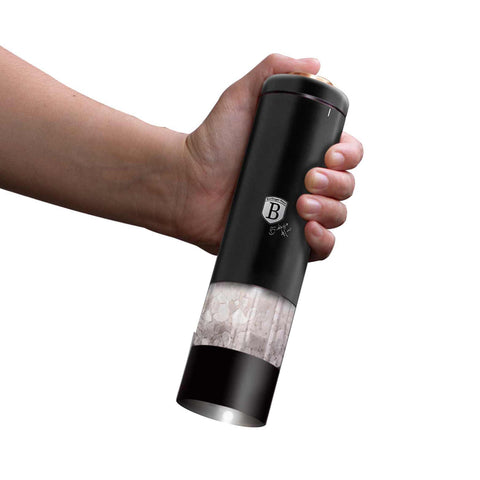 BH/9287,LP,BH,046L,Molinillo eléctrico de sal y pimienta,Negro,Oro rosa,Molinillo de sal y pimienta,eléctrico/batería,Molinillo eléctrico de sal y pimienta,Molinillo de sal y pimienta,Aparatos de cocina,Molinillo de sal y pimienta