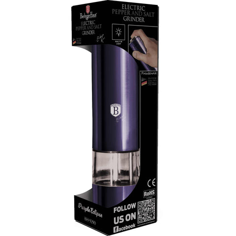  BH/9290, Molinillo eléctrico de sal y pimienta, Morado, Molinillo de sal y pimienta, Eléctrico/a batería, Molinillo eléctrico de sal y pimienta, Molinillo de sal y pimienta, Aparatos de cocina, Molinillo de sal y pimienta
