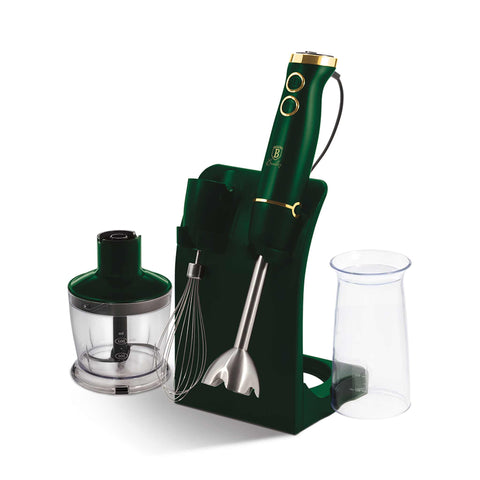  BH/9299, juego de batidora de mano de 5 piezas, color esmeralda, verde, eléctrica, de inmersión, con soporte, electrodomésticos de cocina