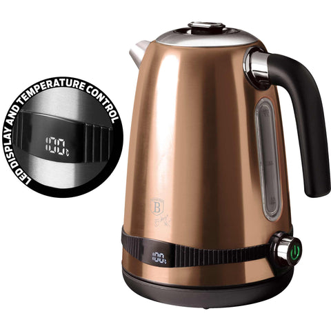  BH/9326, Hervidor eléctrico digital, Oro rosa, Hervidor eléctrico h., Eléctrico, Hervidor eléctrico digital C, Electrodomésticos de cocina, Hervidor