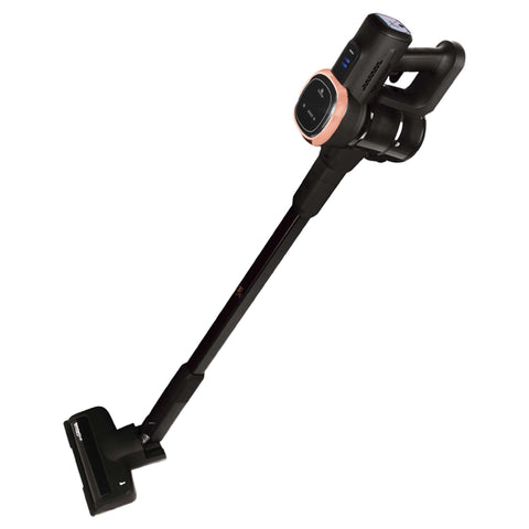 Product image of Vacuum cleaner with BLDC motor (5x stronger motor). Part of the Black Rose Collection . Features: THE BEST SELLING ITEM IN AMAZON! • Voltage: 25,9 V (Li-ION battery) • 220 W • BLDC motor (5x stronger motor) - Vacuum >23Kpa super powerful suction.... (Studio view). Official Berlinger Haus product, boosted by Promintra sl.