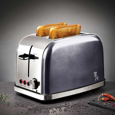  BH/9394, Tostadora, Gris Oscuro, Tostadora eléctrica, Dos rebanadas, Electrodomésticos de cocina