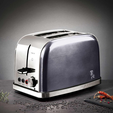  BH/9394, Tostadora, Gris Oscuro, Tostadora eléctrica, Dos rebanadas, Electrodomésticos de cocina