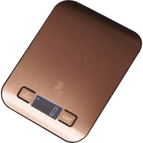  BH/9424, Báscula de cocina digital con capacidad de 5 kg, oro rosa, báscula de cocina b., eléctrica/batería, báscula de cocina digital, báscula, utensilios de cocina, báscula de cocina