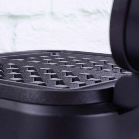  BH/9439, Waflera belga, Negra, Oro rosa, Waflera eléctrica, Waflera eléctrica, Gofre belga, Electrodomésticos de cocina