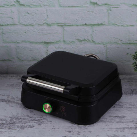  BH/9439, Waflera belga, Negra, Oro rosa, Waflera eléctrica, Waflera eléctrica, Gofre belga, Electrodomésticos de cocina