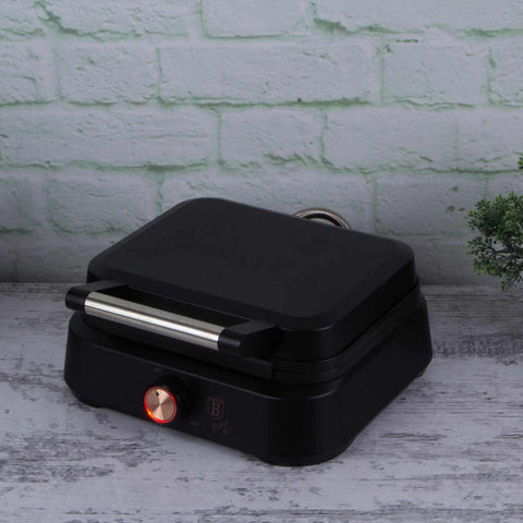  BH/9439, Waflera belga, Negra, Oro rosa, Waflera eléctrica, Waflera eléctrica, Gofre belga, Electrodomésticos de cocina