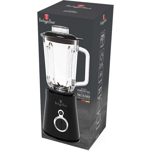  BH/9442, Batidora de mesa con jarra de vidrio de 1,5L, Negra, Plateada, batidora de mesa a., eléctrica, batidora de mesa, licuadora, batidora, turmix, Electrodomésticos de cocina