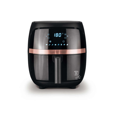  BH/9445, Freidora de aire de 3,2 L, Negra, Oro rosa, Freidora de aire, Eléctrica, Freidora de aire digital, Freidora de aire, Freidora sin aceite, Electrodomésticos de cocina