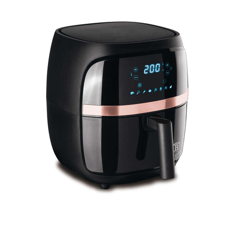  BH/9445, Freidora de aire de 3,2 L, Negra, Oro rosa, Freidora de aire, Eléctrica, Freidora de aire digital, Freidora de aire, Freidora sin aceite, Electrodomésticos de cocina