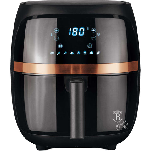  BH/9445, Freidora de aire de 3,2 L, Negra, Oro rosa, Freidora de aire, Eléctrica, Freidora de aire digital, Freidora de aire, Freidora sin aceite, Electrodomésticos de cocina