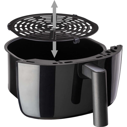  BH/9445, Freidora de aire de 3,2 L, Negra, Oro rosa, Freidora de aire, Eléctrica, Freidora de aire digital, Freidora de aire, Freidora sin aceite, Electrodomésticos de cocina