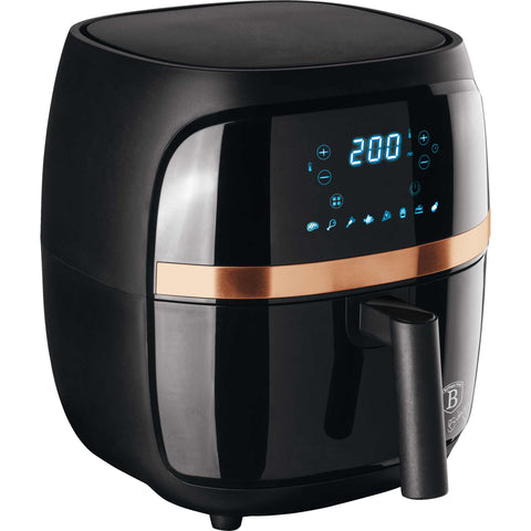 BH/9445, Freidora de aire 3,2L, negra, oro rosa, freidora de aire, eléctrica, freidora de aire digital, airfryer, freidora sin aceite