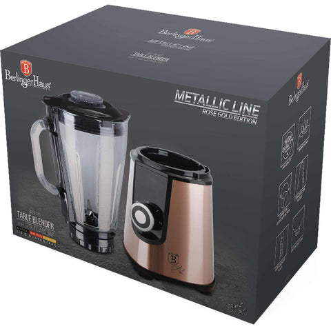  BH/9448, Batidora de vaso con jarra de cristal de 1,75 l, 1000 W, color oro rosa, batidora eléctrica, batidora, turmix, electrodomésticos de cocina