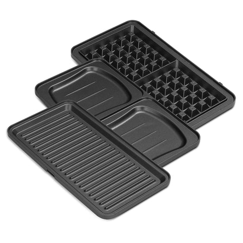 Sandwichera 3 En 1 Con Placas Desmontables