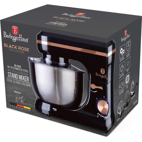 robot de cocina, batidora de pie, robot de cocina, eléctrico, máquina de cocina, negro, oro rosa, BH/9458