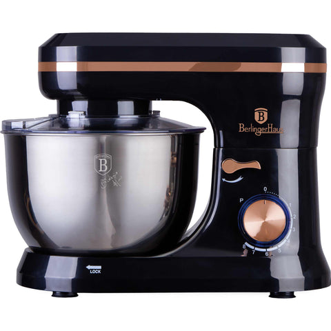 robot de cocina, batidora de pie, robot de cocina, eléctrico, máquina de cocina, negro, oro rosa, BH/9458