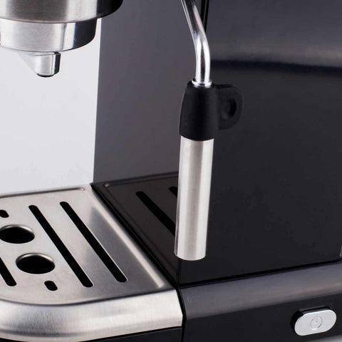  BH/9462, Cafetera digital espresso, Negra, Oro rosa, Cafetera espresso, Eléctrica, Cafetera eléctrica, Cafetera espresso con espumador de leche, Electrodomésticos, Cafetera