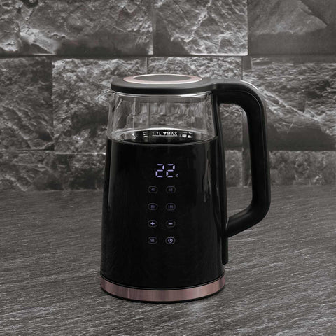  BH/9477, Hervidor eléctrico digital, Negro, Oro rosa, Hervidor eléctrico i., Eléctrico, Hervidor eléctrico digital B, Electrodomésticos de cocina, Hervidor