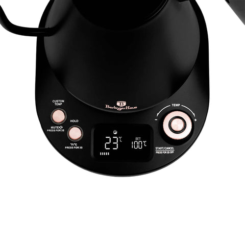  BH/9478, Hervidor eléctrico, Negro, Oro rosa, Eléctrico, Electrodomésticos de cocina, Hervidor