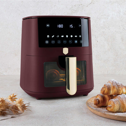  BH/9489,LP,BH,271,Freidora de aire de 5L con ventana visible,Matt Bordeaux,Freidora de aire,Eléctrica,Freidora de aire digital,Freidora de aire sin aceite,Freidora de aire con ventana,Electrodomésticos de cocina