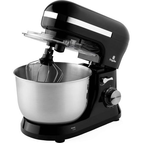 robot de cocina, batidora de pie, robot de cocina, eléctrico, máquina de cocina, negro, plata,BH/9498