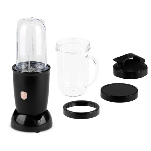  BH/9506, juego de licuadora multifunción de 6 piezas, negro, oro rosa, juego de licuadora, eléctrica, multifuncional, para hacer jugos y batidos, electrodomésticos de cocina, licuadora