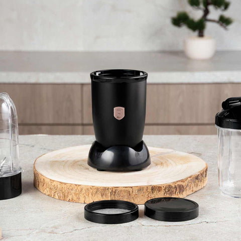  BH/9506, juego de licuadora multifunción de 6 piezas, negro, oro rosa, juego de licuadora, eléctrica, multifuncional, para hacer jugos y batidos, electrodomésticos de cocina, licuadora