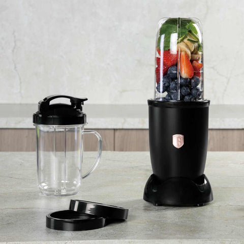  BH/9506, juego de licuadora multifunción de 6 piezas, negro, oro rosa, juego de licuadora, eléctrica, multifuncional, para hacer jugos y batidos, electrodomésticos de cocina, licuadora