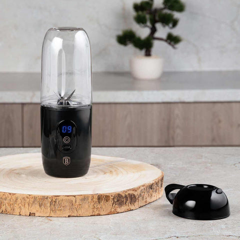  BH/9507, Licuadora con USB, Negra, Oro Rosa, Licuadora, Carga eléctrica/por cable, Licuadora portátil, Licuadora USB, Electrodomésticos de cocina