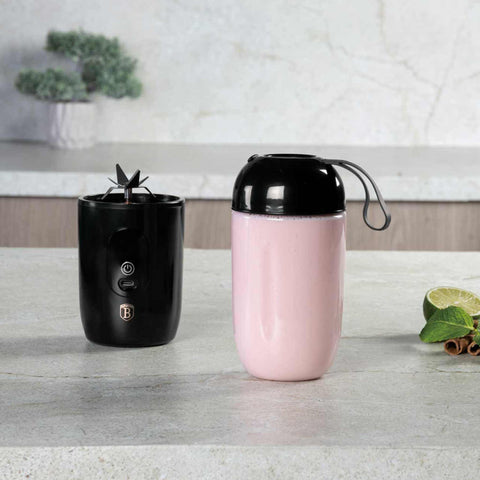  BH/9507, Licuadora con USB, Negra, Oro Rosa, Licuadora, Carga eléctrica/por cable, Licuadora portátil, Licuadora USB, Electrodomésticos de cocina