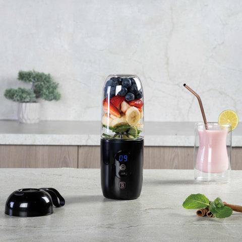  BH/9507, Licuadora con USB, Negra, Oro Rosa, Licuadora, Carga eléctrica/por cable, Licuadora portátil, Licuadora USB, Electrodomésticos de cocina
