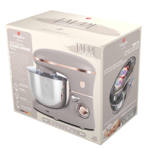  BH/9508, Robot de cocina, Mate Taupe, Robot de cocina, Eléctrico, Batidora de pie, Robot de cocina, Electrodomésticos de cocina