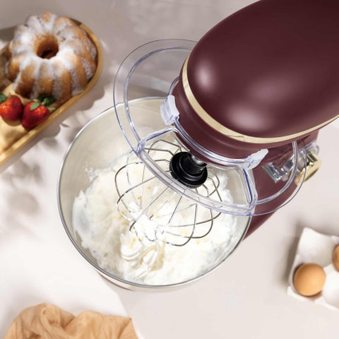 Product image of Kitchen machine. Part of the Leonardo Collection . Features: • Material: stainless steel, plastic • 1300 W, 220-240V, 50/60 Hz • Include: • 18/10 stainless steel bowl 6L • Non-stick dough hook • Non-stick bea.... (Studio view). Official Berlinger Haus product, boosted by Promintra sl.