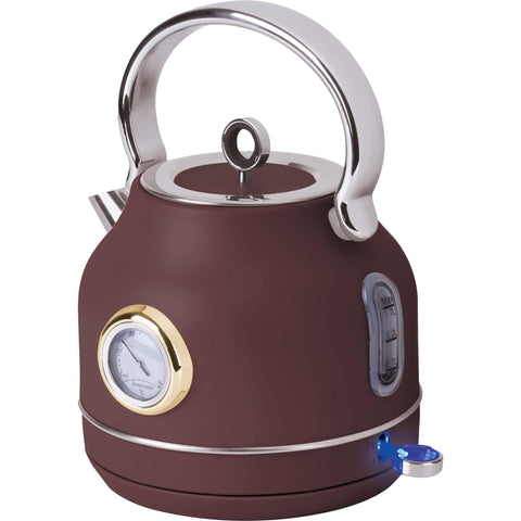  BH/9516, Hervidor eléctrico con termómetro, Matt Bordeaux, Hervidor eléctrico k., Eléctrico