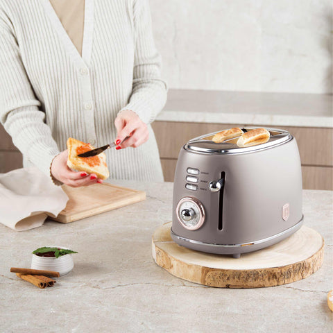  BH/9518, Tostadora, Color Topo Mate, Tostadora B., Eléctrica, Dos Rebanadas